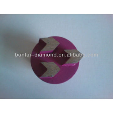 Diamond Concrete Plug with 3 * 12mm or 15mm Arrow Diamond Plug